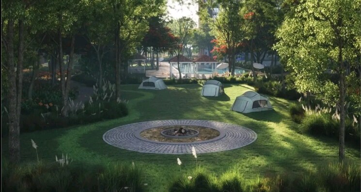 Garden, sobha-aranya 4 Bedroom 3393 Sq.Ft. Apartment In Sector 80 Gurgaon 9187678