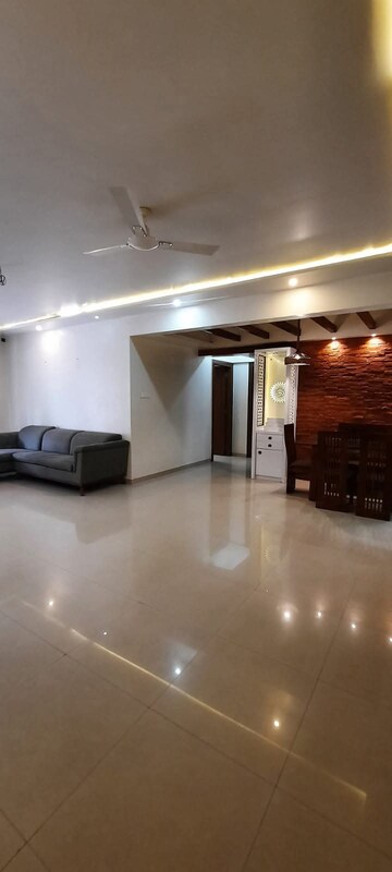Living Room in 3 BHK Apartment at Kolte Patil Elburz Hills & Dales , Nibm – for Rent