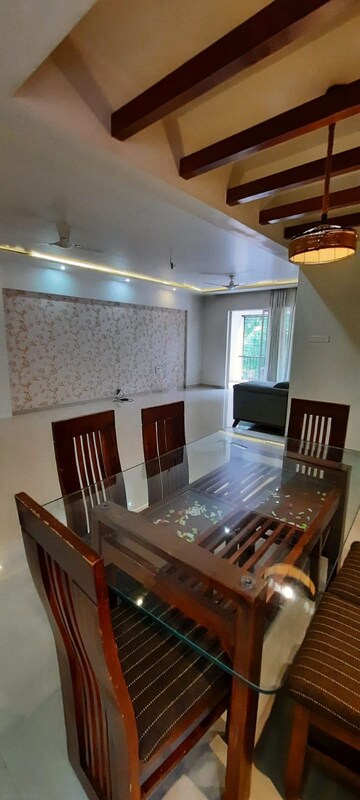 Living Room in 3 BHK Apartment at Kolte Patil Elburz Hills & Dales , Nibm – for Rent