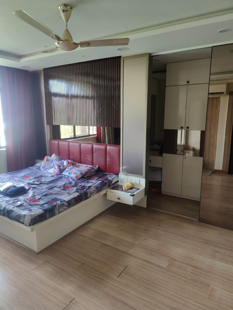 Bedroom, om-utopia 3 Bedroom 2450 Sq.Ft. Apartment In Wanowrie Pune 9187729
