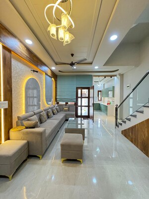 Living Room in 3 BHK Villa at Sirsi Road – for Sale