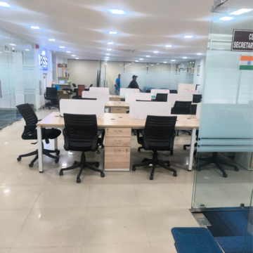 Team Area in  Office Space at Levana Cyber Heights, Vibhuti Khand – for Rent
