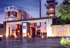 2 BHK + Pooja Room Apartment For Sale in Aparna Cyber Star