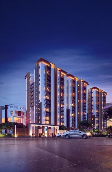 2 BHK Apartment – Exterior View View at Aparna Cyber Star, Osman Nagar - for Sale