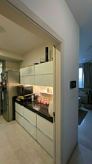 Kitchen in 6 BHK Apartment at Oberoi Realty Esquire, Goregaon East – for Sale