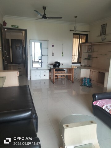 Living Room in 3 BHK Apartment at Lake Florence, Powai – for Rent