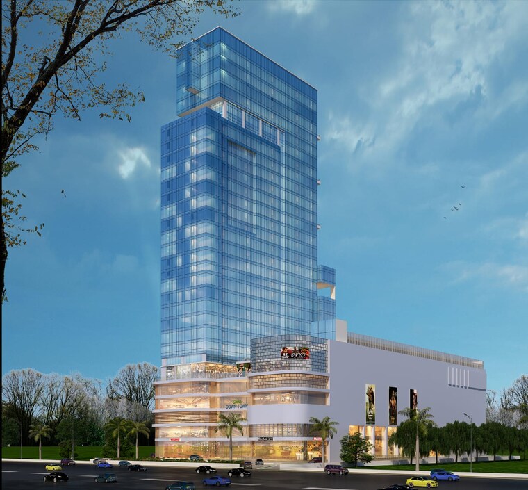 Exterior View, sikka-kimantra-greens Commercial Office Space 3650 Sq.Ft. In Sector 79 Noida 9187847