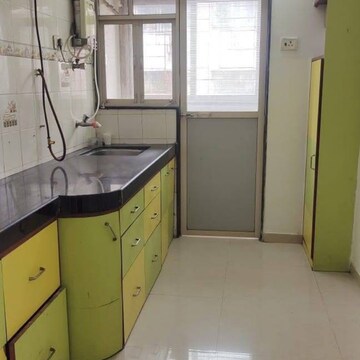 Kitchen in 1 BHK Apartment at Sneh CHS Goregaon East, Jeevan Nagar – for Rent