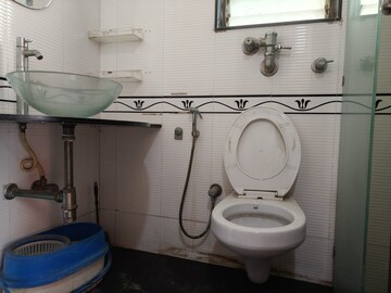 Bathroom in 2 BHK Apartment at Lake Pleasant, Powai – for Sale