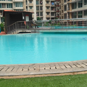 Swimming Pool in 2 BHK Apartment at Shikara Pride, Nere – for Sale