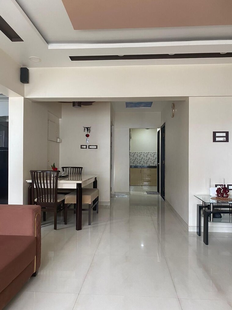 Dining area, gera-emerald-city 3 Bedroom 1400 Sq.Ft. Apartment In Kharadi Pune 9187942