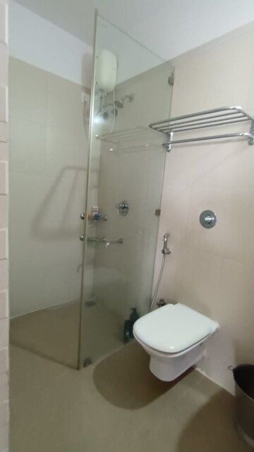 Bathroom in 2 BHK Apartment at Piramal Vaikunth Cluster 2, Balkum Pada – for Rent