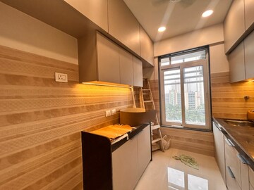Kitchen in 1.5 BHK Apartment at Sheth Avante, Kanjurmarg West – for Rent