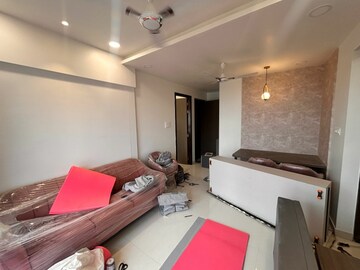 Living Room in 1.5 BHK Apartment at Sheth Avante, Kanjurmarg West – for Rent
