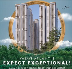 3 BHK + Pooja Room Apartment For Sale in Vasavi Atlantis