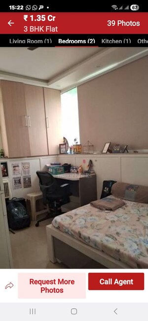 Kitchen in 4 BHK Builder Floor at BPTP Eden Estate, Sector 81 – for Sale