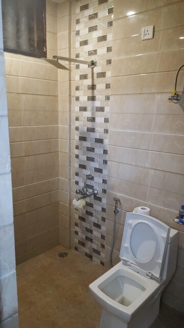 Bathroom in 1 BHK Builder Floor at Kalkaji – for Rent