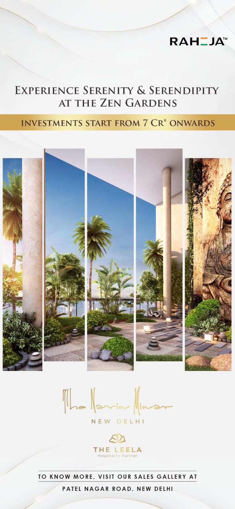 Garden, raheja-the-leela-sky-villas 4 Bedroom 3901 Sq.Ft. Apartment In Patel Nagar Delhi 9188040