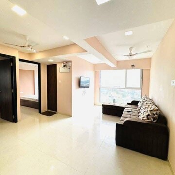Living Room in 2 BHK Apartment at AR Avenue Andheri West, Veera Desai Industrial Estate – for Rent