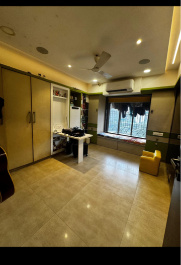 Bedroom in 3 BHK Apartment at Chaitanya CHS Goregaon East, Mudran Press Colony – for Rent