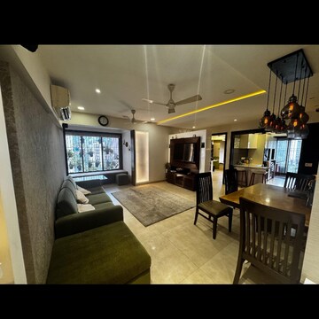 Living Room in 3 BHK Apartment at Chaitanya CHS Goregaon East, Mudran Press Colony – for Rent
