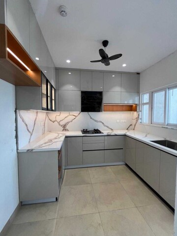 Kitchen in 3 BHK Apartment at Prestige Tranquil, Kokapet – for Rent