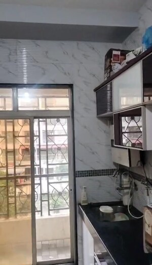 Kitchen in 2 BHK Apartment at Agarwal Lifestyle, Virar West – for Sale