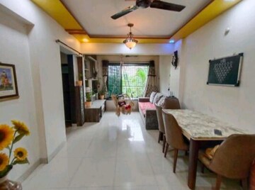 Living Room in 2 BHK Apartment at Swastik Residency Phase II CHS Ltd, Ghodbunder Road – for Rent