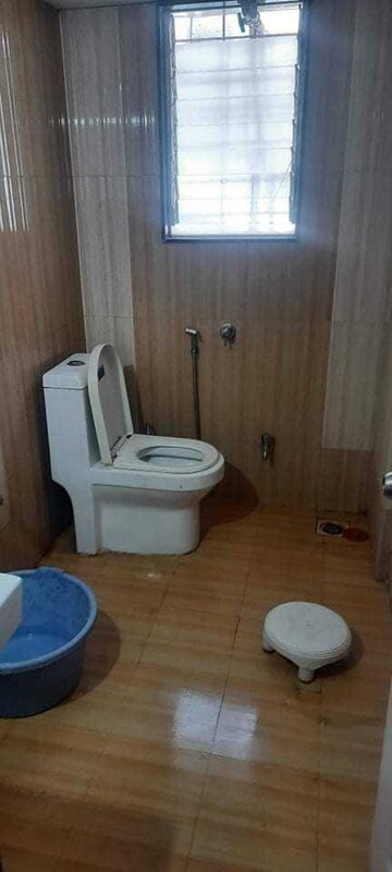 Bathroom in 2 BHK Apartment at Sai Miracle, Rahatani – for Rent