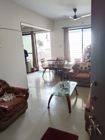 Living Room in 2 BHK Apartment at Sai Miracle, Rahatani – for Rent