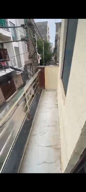 Balcony in 2 BHK Builder Floor at Ansal Palam Triangle, Palam Vihar Extension – for Rent
