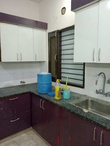 Kitchen in 3 BHK Builder Floor at Ansals Sushant City – for Rent