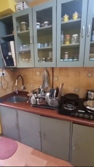Kitchen in 1 BHK Apartment at Oakland Park, Andheri West – for Rent