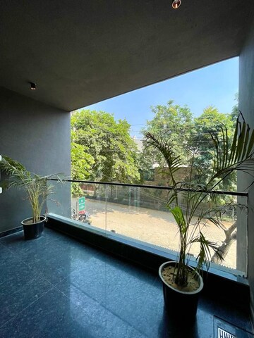 Balcony in 3 BHK Builder Floor at Sector 56 – for Rent