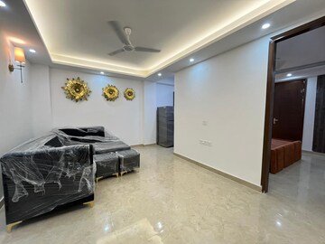 Living Room in 2 BHK Apartment at Saket – for Rent