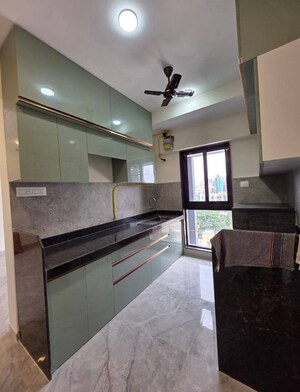 Kitchen in 1 BHK Apartment at Ajmera Boulevard, Malad West – for Sale