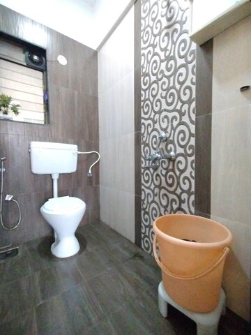 Bathroom in 2 BHK Apartment at Arihant Anshula, Taloja – for Rent