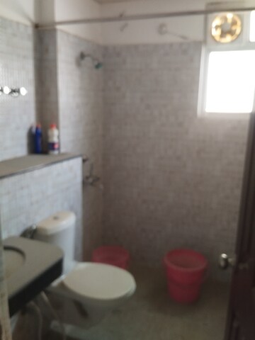 Bathroom in 3.5 BHK Apartment at BBD Green City Sun Breeze Apartments, Gomti Nagar – for Rent
