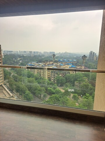 Balcony in 3.5 BHK Apartment at Moreshwar 19 East, Nerul – for Rent