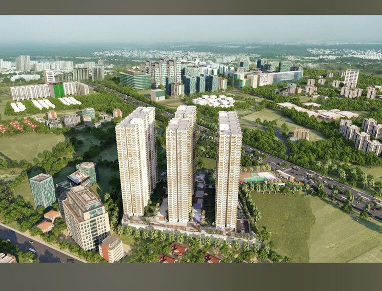 Master Plan, asbl-spectra 3 Bedroom 1980 Sq.Ft. Apartment In Financial District Hyderabad 9188343