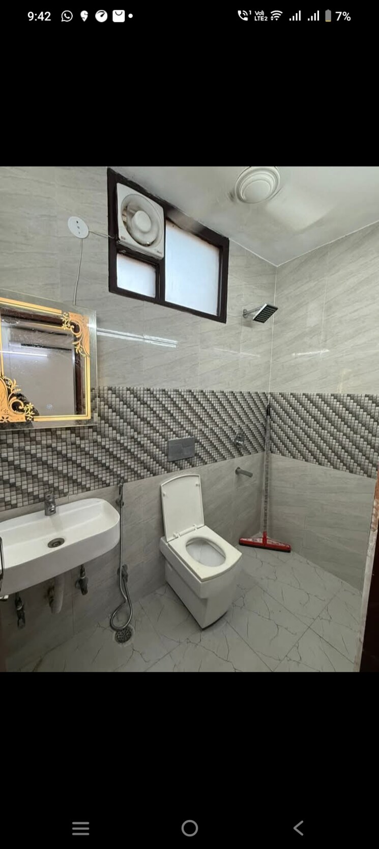 Bathroom, laxmi nagar 3 Bedroom 950 Sq.Ft. Independent House In Laxmi Nagar Delhi 9188347