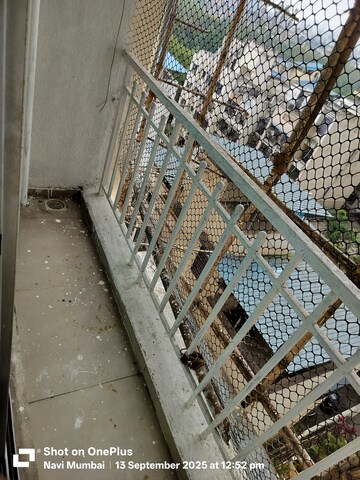 Balcony in 2 BHK Apartment at Marvel Shanti Heights, Kopar Khairane – for Sale