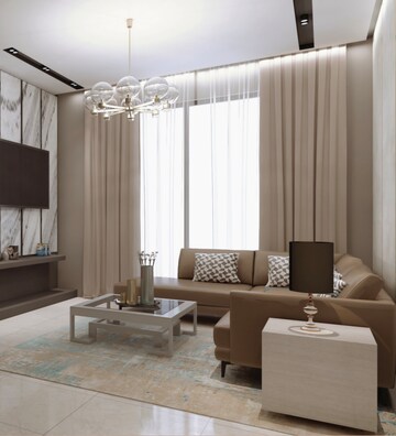 Living Room in 3 BHK Apartment at Lashkaria Indrasukh, Andheri West – for Sale