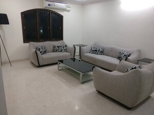 Living Room in 3 BHK Apartment at Adithya Hill Crest, Jubilee Hills – for Rent
