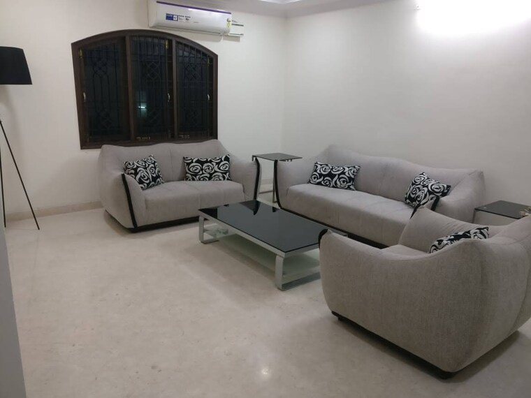Living Room, adithya-hill-crest 3 Bedroom 4000 Sq.Ft. Apartment In Jubilee Hills Hyderabad 9188449