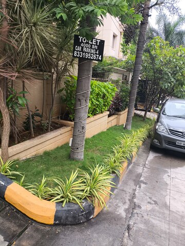 Balcony in 3 BHK Apartment at Adithya Hill Crest, Jubilee Hills – for Rent