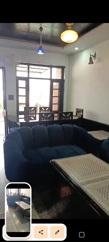 Living Room in 1.5 BHK Villa at Sector 36 – for Rent