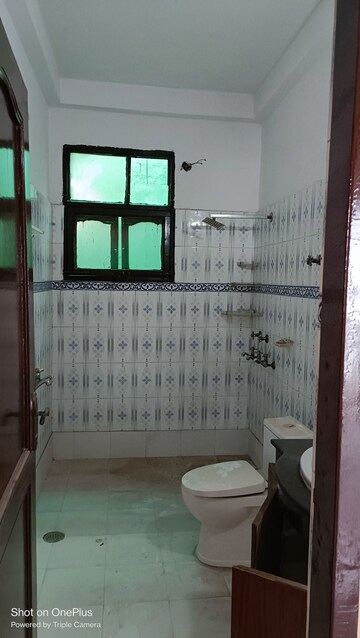Bathroom in 3 BHK Builder Floor at Ashoka Enclave – for Rent