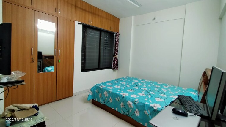 Bedroom, shriya-sankul 2 Bedroom 850 Sq.Ft. Apartment In Anand Nagar Pune 9188546