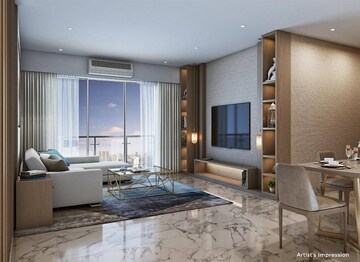 Living Room in 2 BHK Apartment at Runwal Nirvana, Parel – for Sale